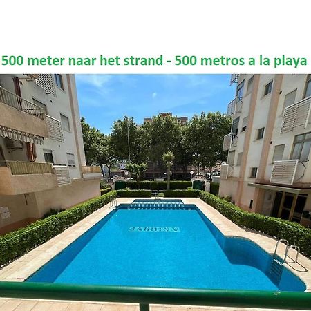 Jardin 5 Playa De Gandia - No Fiestas - Con Wifi Lägenhet Exteriör bild